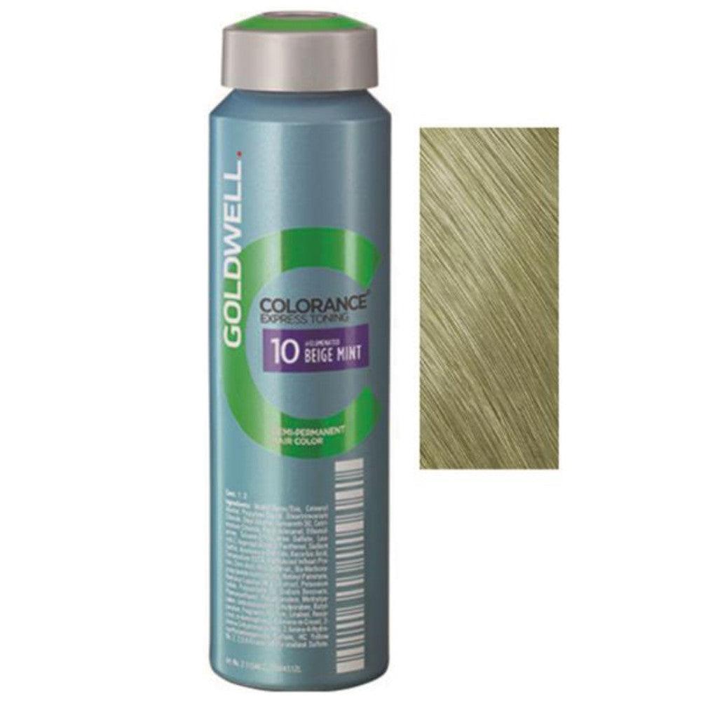 Goldwell - Tinte Colorance 10 Beige Mint Express Toning 120 ml