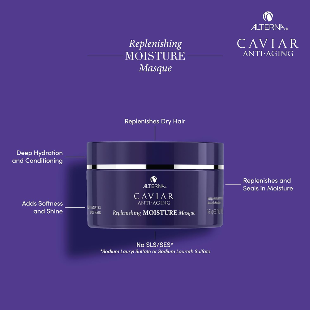 Alterna - Mascarilla Hidratante Caviar Anti-Aging Replenishing Moisture 161 g