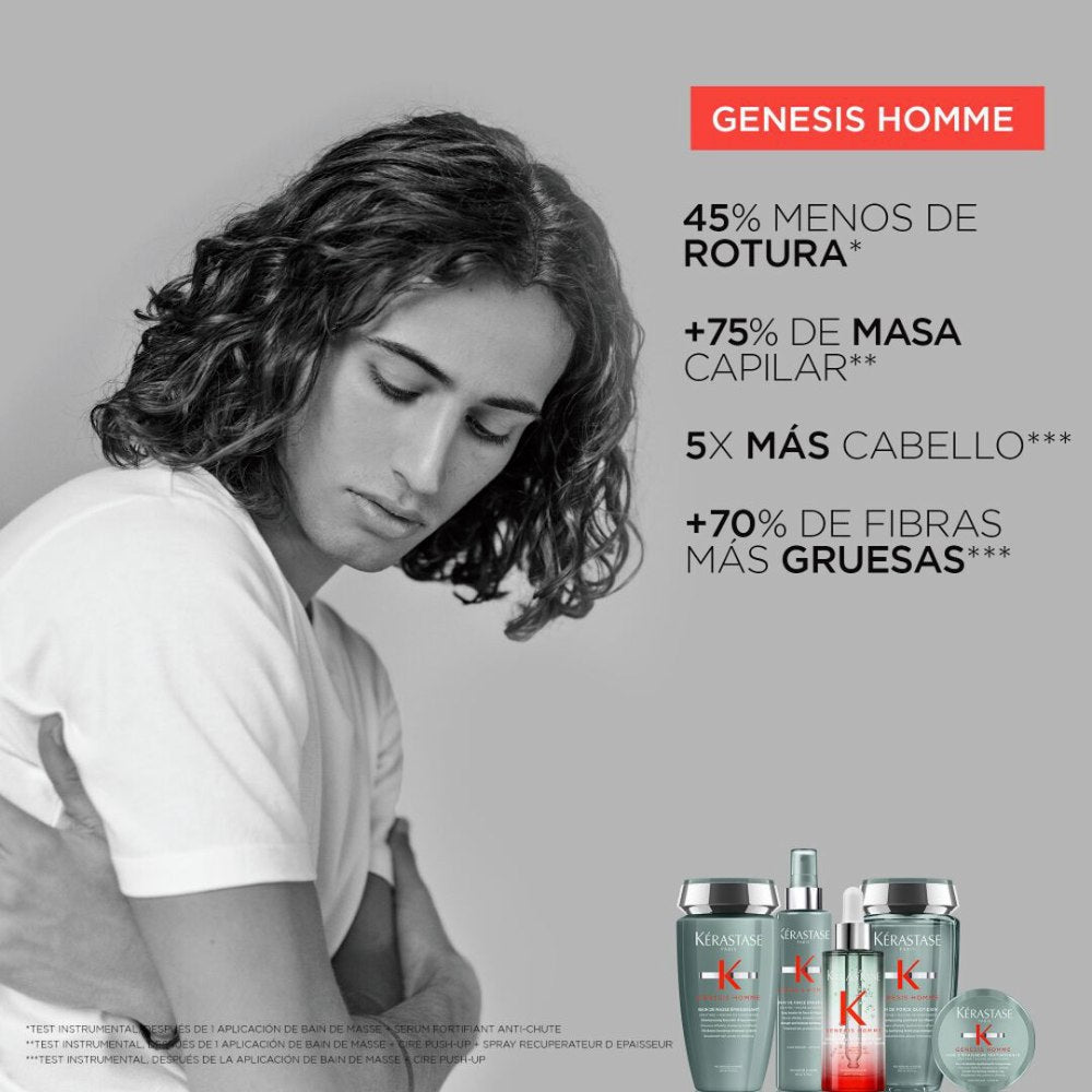 Kérastase - Genesis Homme Champú Bain de Force Quotidien 250 ml