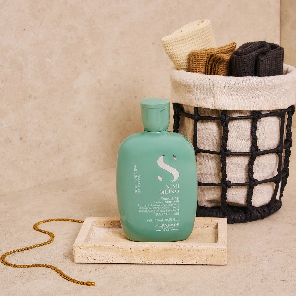 Alfaparf - Semi di Lino Scalp Renew Energizing Low Champú 250 ml