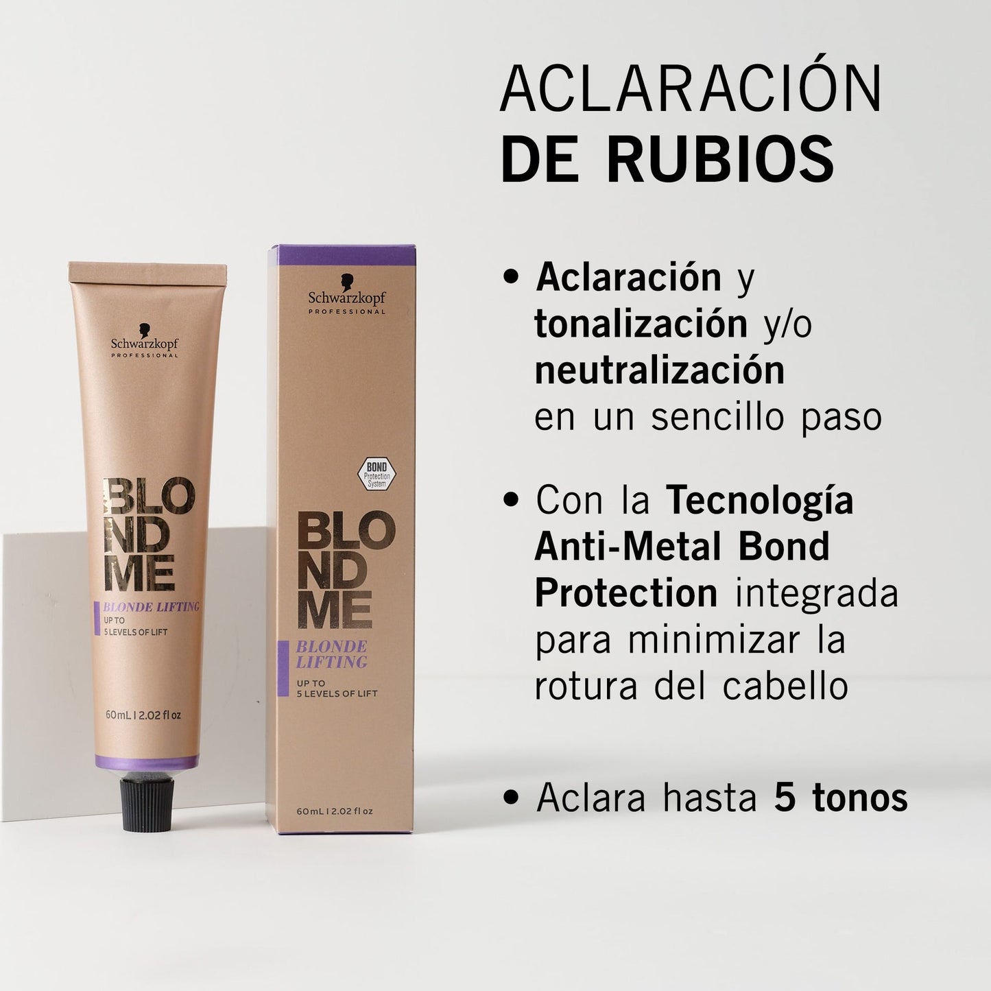 Schwarzkopf - Crema Aclarante de Rubios BlondMe L-Steel Blue 60 ml