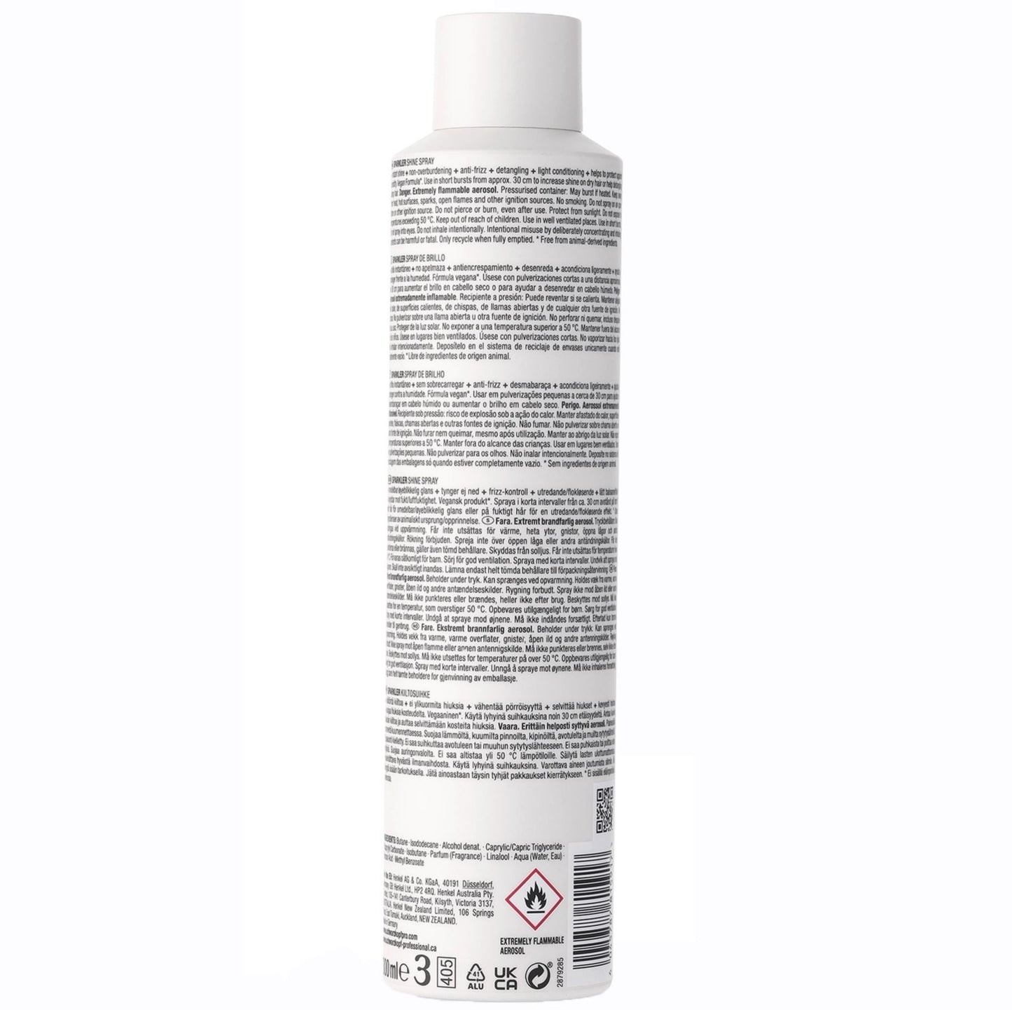 Schwarzkopf - Spray de Brillo OSiS+ Sparkler 300 ml