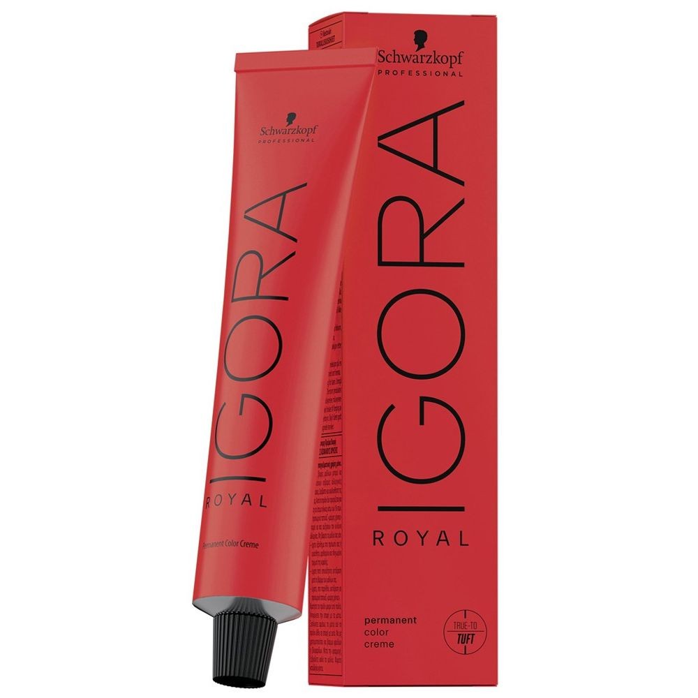 Schwarzkopf - Tinte Permanente Igora Royal 6-31 Rubio Oscuro Mate Ceniza 60 ml