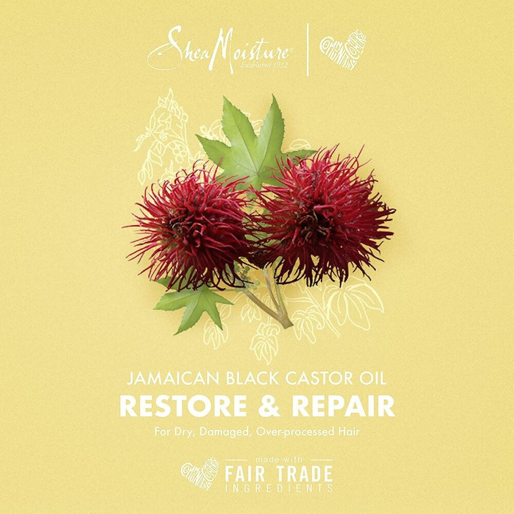 Shea Moisture - Mascarilla Fortificante Reparadora Jamaican Black Castor Oil 340 g