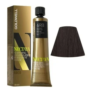 Goldwell - Tinte Nectaya Warm Browns TB 6RB Haya Roja Medio 60 ml