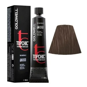 Goldwell - Topchic 6N@GB Rubio Oscuro | Marrón Dorado 60 ml