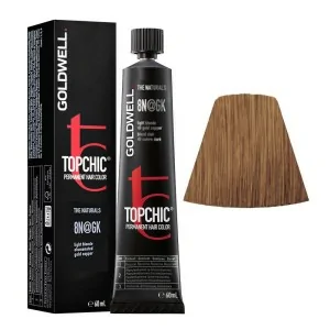 Goldwell - Topchic 8N@GK Rubio Claro | Cobre Dorado 60 ml