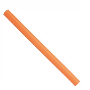 Eurostil - 01248 - Dna. Papillots Largos Naranjas 25x1
