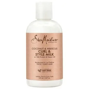 Shea Moisture - Leche Hidratante Coconut & Hibiscus Curl & Style Milk 237 ml