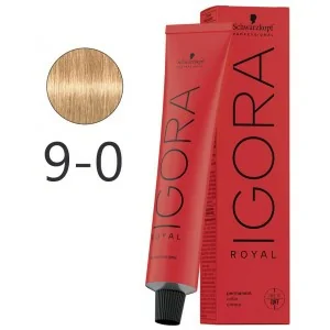 Schwarzkopf - Colorant Permanent Igora Royal 9-0 Blond Très Clair Naturel 60 ml