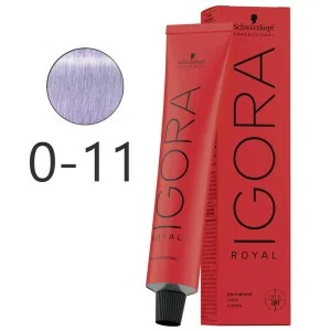 Schwarzkopf - Tinte Neutralizador Igora Royal 0-11 Concentrado Antiamarillo 60 ml