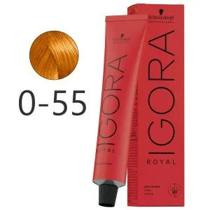 Schwarzkopf - Tinte Neutralizador Igora Royal 0-55 Concentrado Dorado 60 ml