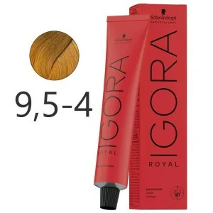 Schwarzkopf - Corante Permanente Igora Royal 9,5-4 Pastel Bege 60 ml