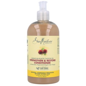 Shea Moisture - Acondicionador Fortificante Reparador Jamaican Black Castor Oil 384 ml