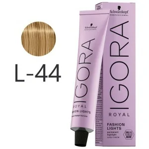 Schwarzkopf - Tinte Igora Royal Fashion Lights L-44 Beige Intenso 60 ml