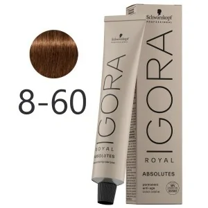 Schwarzkopf - Tinte Igora Royal Absolutes 8-60 Rubio Claro Marrón Natural 60 ml