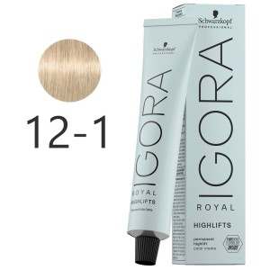 Schwarzkopf - Igora Royal Highlifts 12-1 Special Blonde Cendré 60 ml