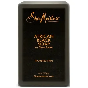 Shea Moisture - Barra de Jabón para Pieles Delicadas African Black Soap 230 g