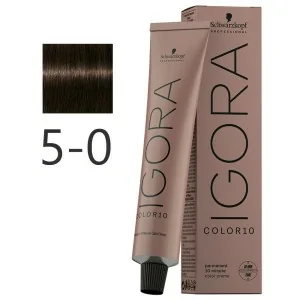 Schwarzkopf - Tinte Igora Color10 5-0 Castaño Claro Natural 60 ml