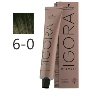 Schwarzkopf - Tinte Igora Color10 6-0 Rubio Oscuro Natural 60 ml