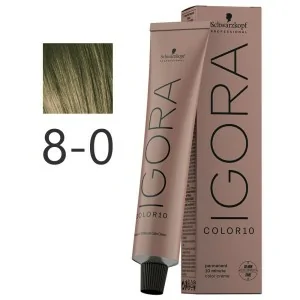 Schwarzkopf - Tinte Igora Color10 8-0 Rubio Claro Natural 60 ml