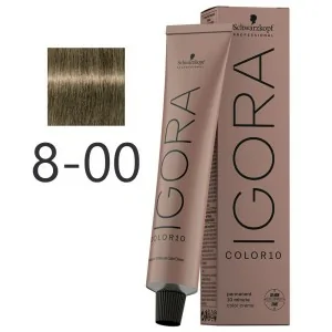 Schwarzkopf - Tinte Igora Color10 8-00 Rubio Claro Natural Intenso 60 ml
