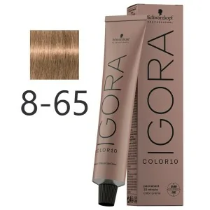 Schwarzkopf - Tinte Igora Color10 8-65 Rubio Claro Marrón Dorado 60 ml