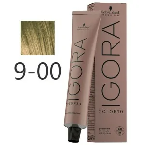 Schwarzkopf - Tinte Igora Color10 9-00 Rubio Muy Claro Natural Intenso 60 ml