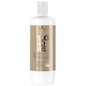 Schwarzkopf - Shampoo Leggero per Capelli Biondi BlondMe All Blondes Light Shampoo 1000 ml
