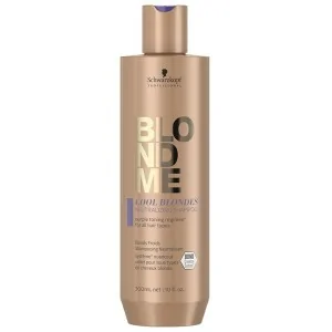 Schwarzkopf - Champú Neutralizante para Rubios Fríos BlondMe Cool Blondes 300 ml