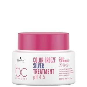 Schwarzkopf - Mascarilla Especial Canas ph 4.5 BC Bonacure Color Freeze Silver 200 ml