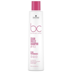 Schwarzkopf - Champú para Cabello Teñido ph 4.5 BC Bonacure Color Freeze 250 ml
