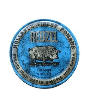Reuzel - Pomada de Fijación Fuerte Blue Water Soluble Pomade 113 g