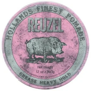 Reuzel - Pomada de Fijación Fuerte Pink Pomade Grease 340 g