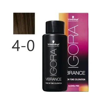 Schwarzkopf - Tonalizador Igora Vibrance 4-0 Castaño Medio Natural 60 ml