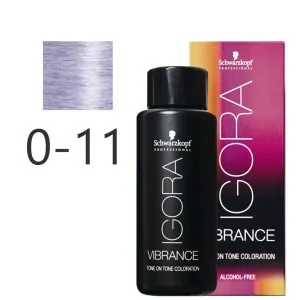 Schwarzkopf - Tonalizador Igora Vibrance 0-11 Concentrado Anti-amarillo 60 ml