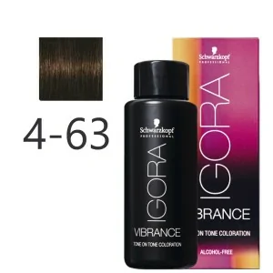 Schwarzkopf - Tonalizador Igora Vibrance 4-63 Castaño Medio Chocolate Mate 60 ml