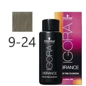 Schwarzkopf - Tonalizador Igora Vibrance 9-24 Rubio Muy Claro Humo Beige 60ml