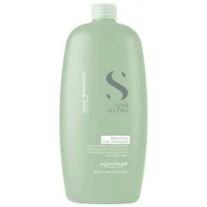 Alfaparf - Shampoo Anti-Graxa Semi di Lino Scalp Rebalance Balancing Low Shampoo 1000 ml