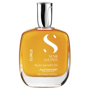 Alfaparf - Olio Multiazione per Ricci Semi di Lino Curls Olio Multibeneficio 100 ml