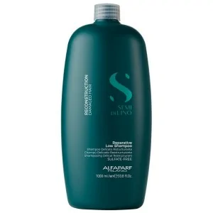 Alfaparf - Shampooing Réparateur Semi di Lino Reconstruction Shampooing Low Pardonnatif 1000 ml