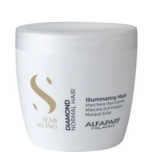 Alfaparf - Máscara Iluminadora Semi di Lino Diamond Máscara Iluminadora 500 ml