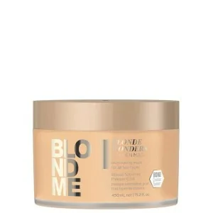 Schwarzkopf - Mascarilla Iluminadora Blonde Wonders Golden Mask 450 ml