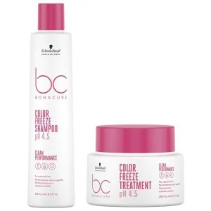 Schwarzkopf - Pack BC Bonacure Clean Color Freeze Shampoo 250 ml + Tratamento 200 ml