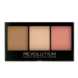 MakeUp Revolution London - Kit de Contorno Iluminador Ultra Fair 11 g
