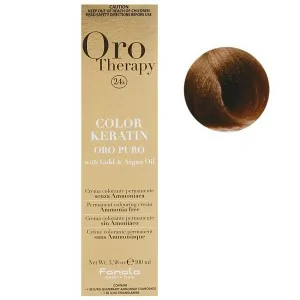 Fanola - Tinte Oro Therapy 24k Color Keratin 7.34 Rubio Dorado Cobre 100 ml