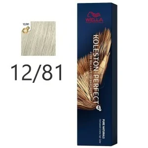 Wella - Koleston PerfectMe+ Creme Permanente 12/81 Blonde Ash Special Pearl 60 ml