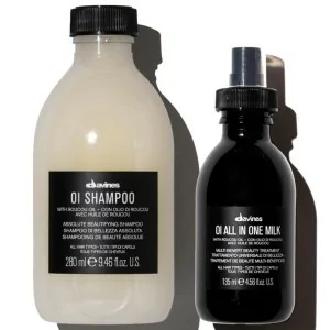 Davines - Pack OI Champú 280 ml + All-in-One Milk 135 ml