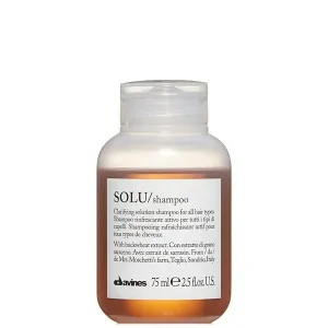 Davines - Champú Limpieza Profunda Essential Haircare Solu 75 ml