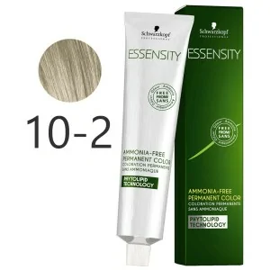 Schwarzkopf - Tinte Permanente Sin Amoniaco Essensity 10-2 Rubio Platino Humo 60 ml